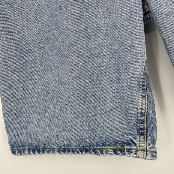 Vintage Orange Tab Levi’s 550 Light Wash Denim Shorts Sz 38 Baggy Y2K Dad Shorts - Picture 3 of 16